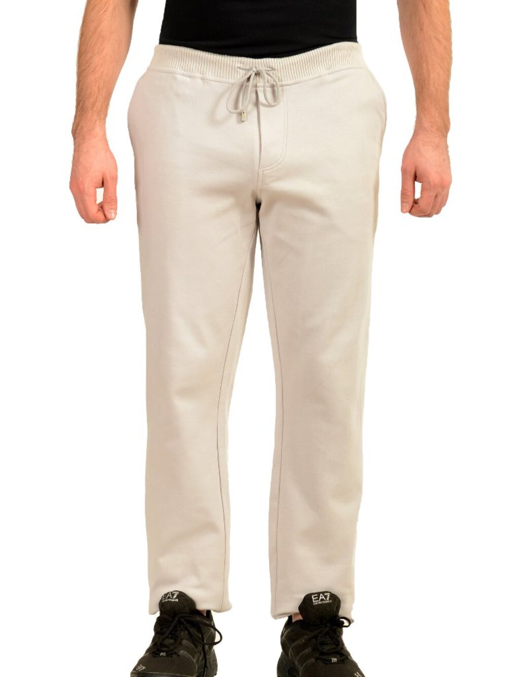 Malo Men's Gray Sweat Track Jogging Pants US 38 IT 54
